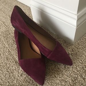 Never Worn! Perfect Wine Flats