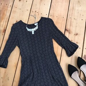 Black and White dotted Romper