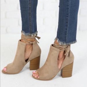 Vici Vita Peep Toe Bootie