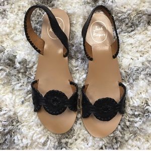 Black Jack Rogers Sandals