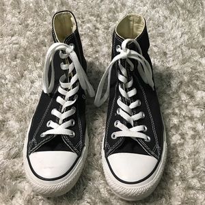 Black High Top Converse