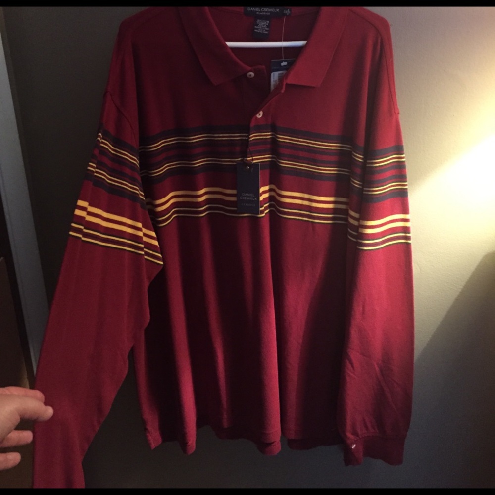Daniel Cremieux size men's 2x long collared shirt