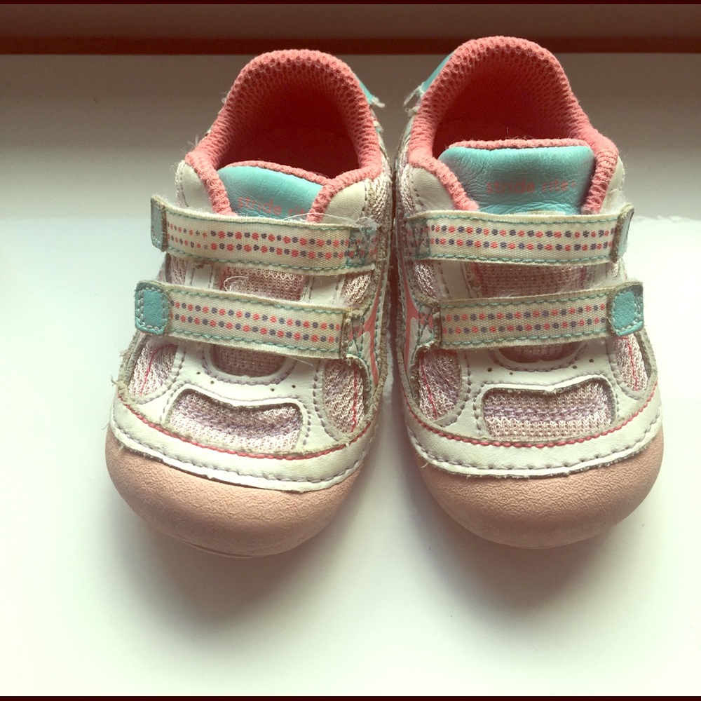 Stride rite baby girl shoes.