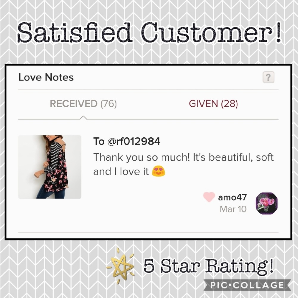 Floral Striped Jersey - Picture 7 of 7