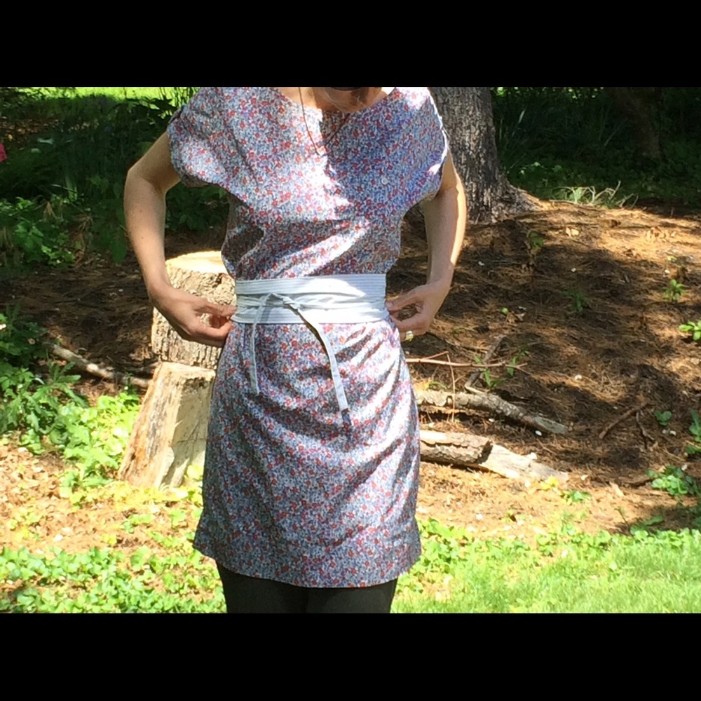 Lands End Canvas size 0 shift with pockets EUC