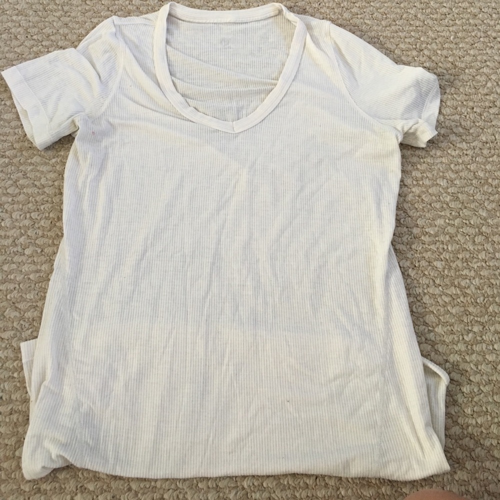 Lululemon ribbed t-shirt