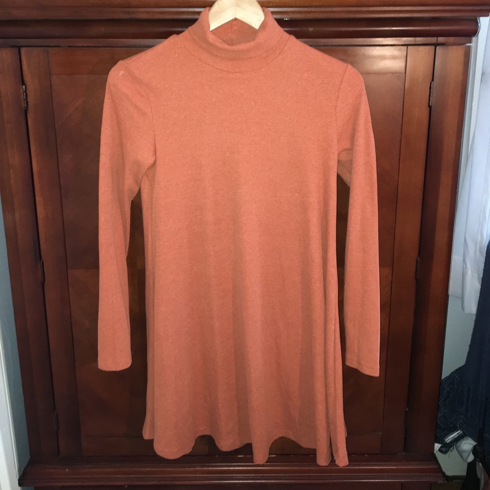 Swing Turtleneck Dress🧡