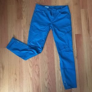 Gap turquoise legging jean