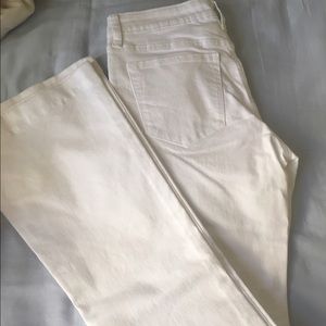 NWT Banana Republic Wide Leg white Jeans