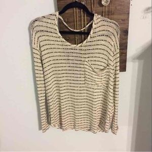 Free People striped sweater