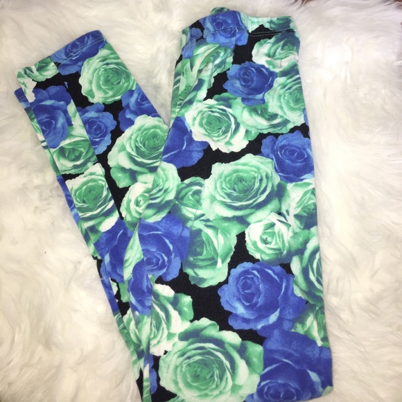 Nollie Pants - Nollie Rose Patterned Leggings- LG