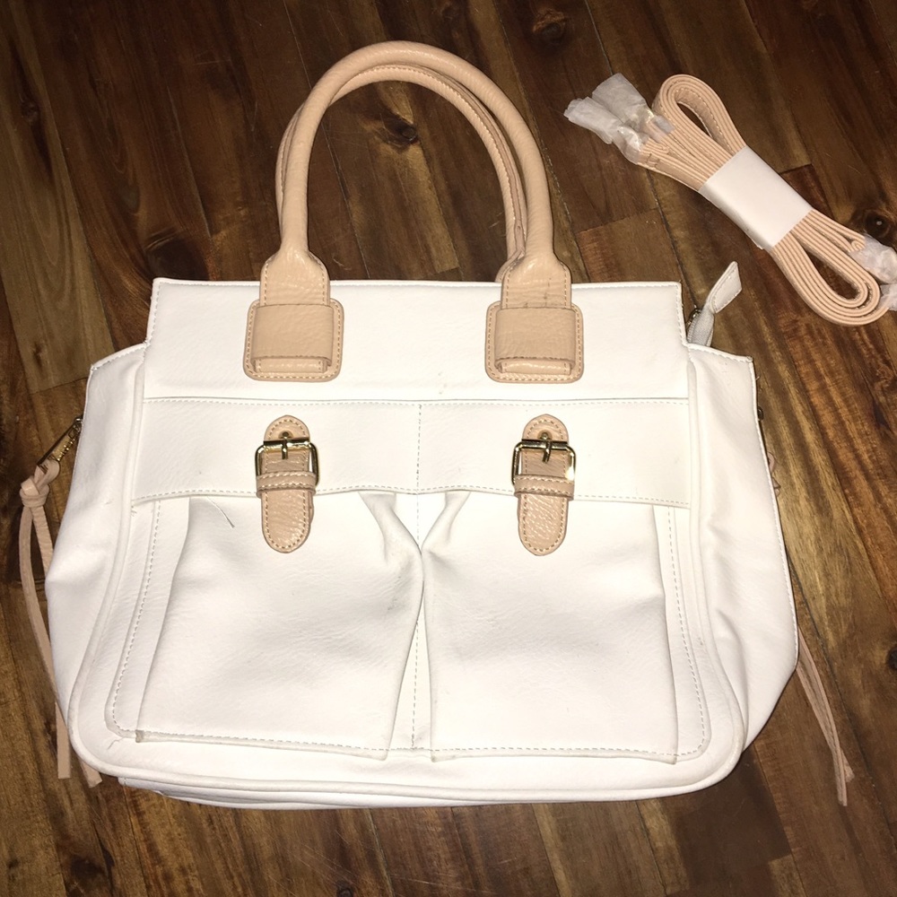 White handbag - JustFab