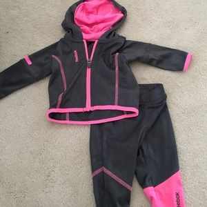 Baby girl track suit reebok