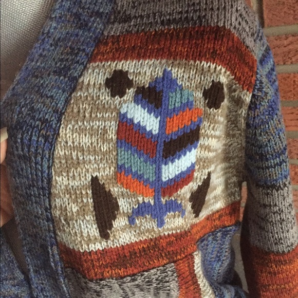 ❌SOLD❌ Vtg Navaho Style Cardi - Picture 3 of 4