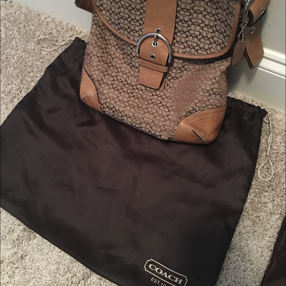 Coach bag and wallet