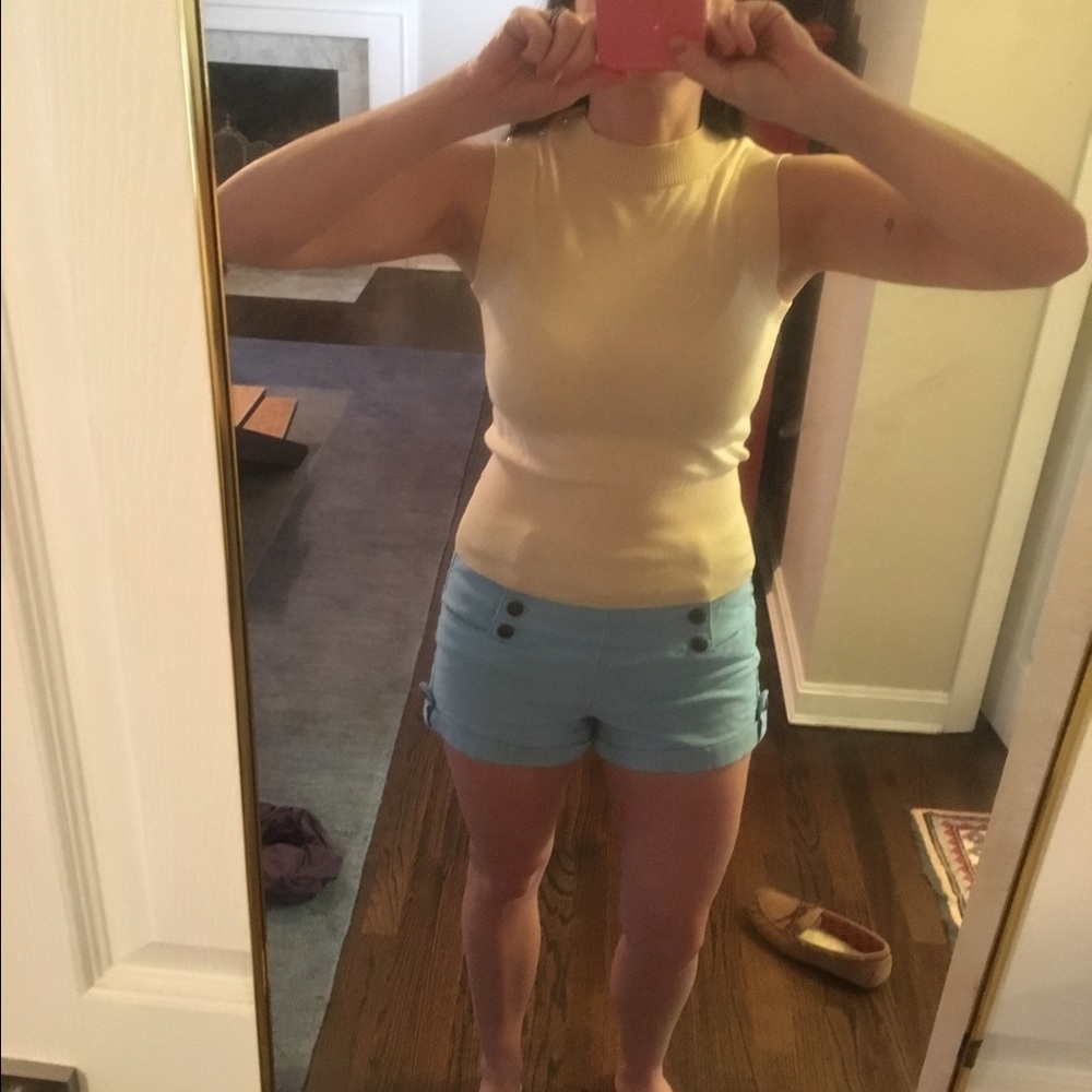 Easel knit tank top