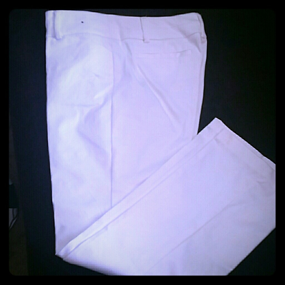 White Work Pants