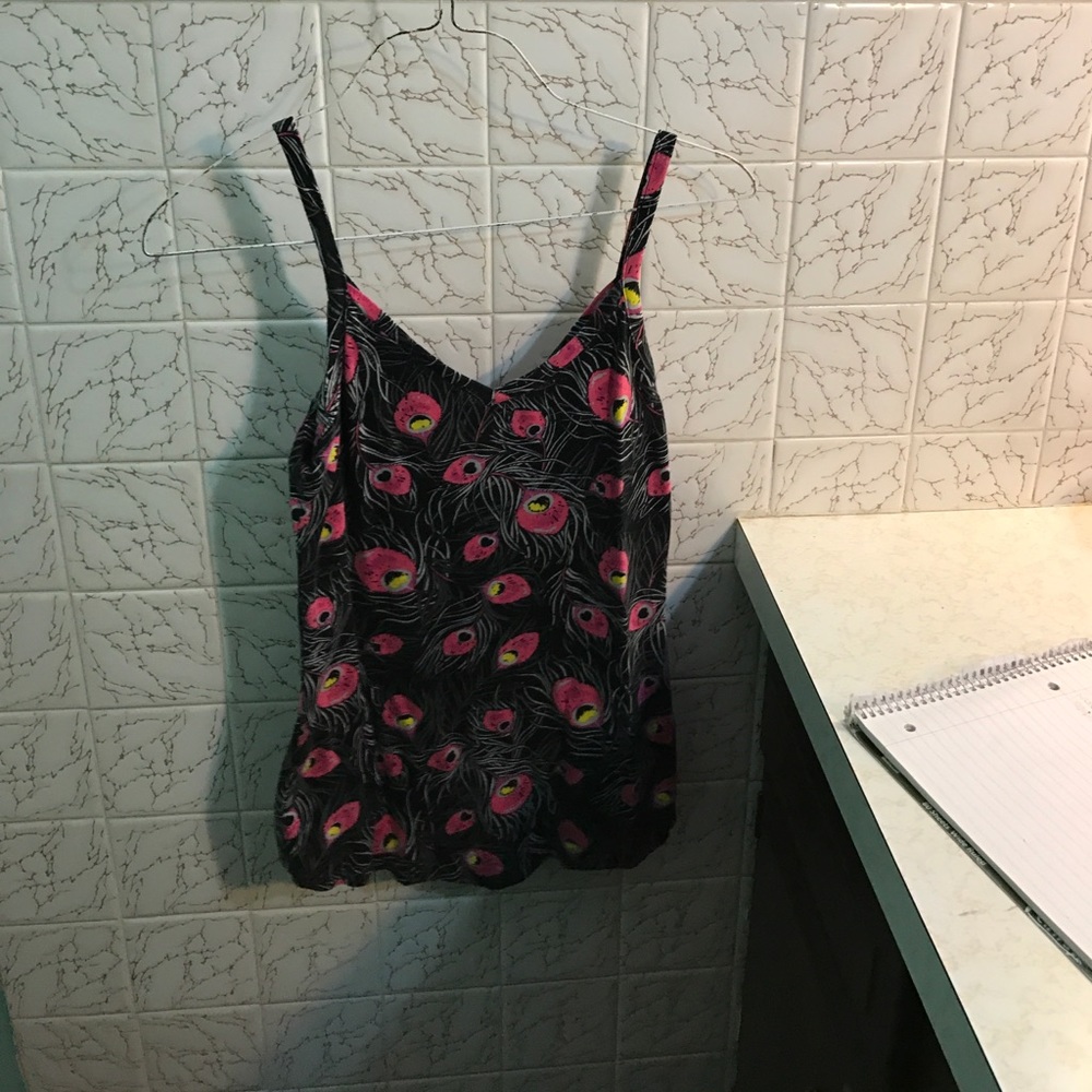 Peacock Feather Tank Top