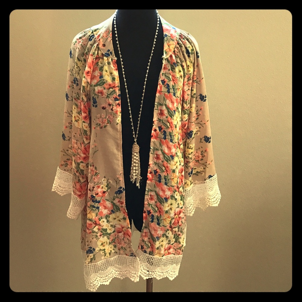 Floral Kimono