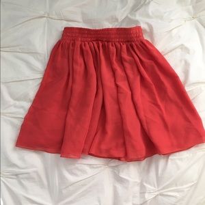 American Apparel Chiffon Skater Skirt