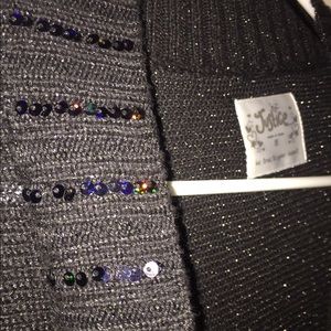 Black justice sweater