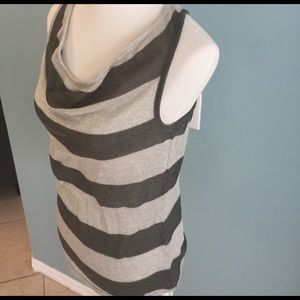☀️ INC silver/gray tank top