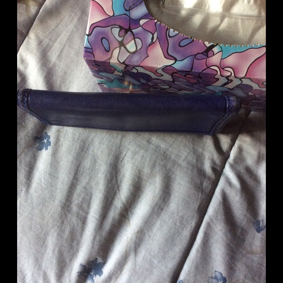 MBMJ | Electric Blue Turnlock Wallet - Picture 5 of 6