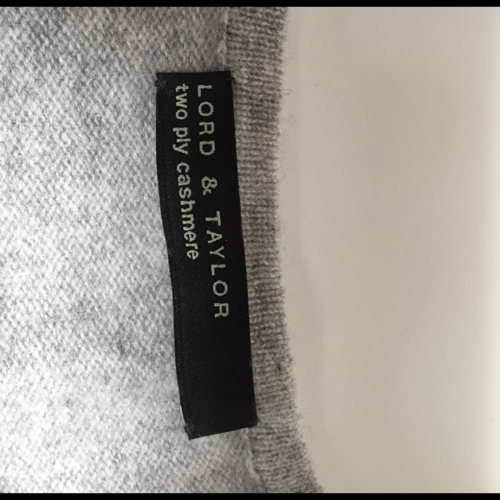 Sleeveless cashmere shell from Lord & Taylor