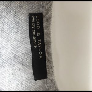 Sleeveless cashmere shell from Lord & Taylor