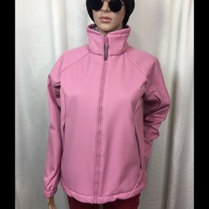 COLUMBIA soft shell winter jacket fleece lined M