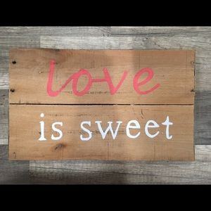 Hand Painted Rustic Wedding/Engagement Party Sign