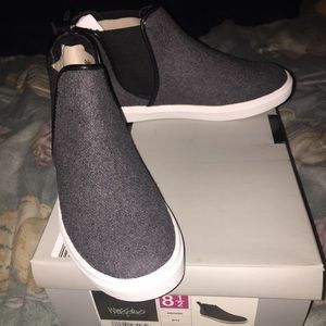 Men's Grey Casual Slip On Shoes
