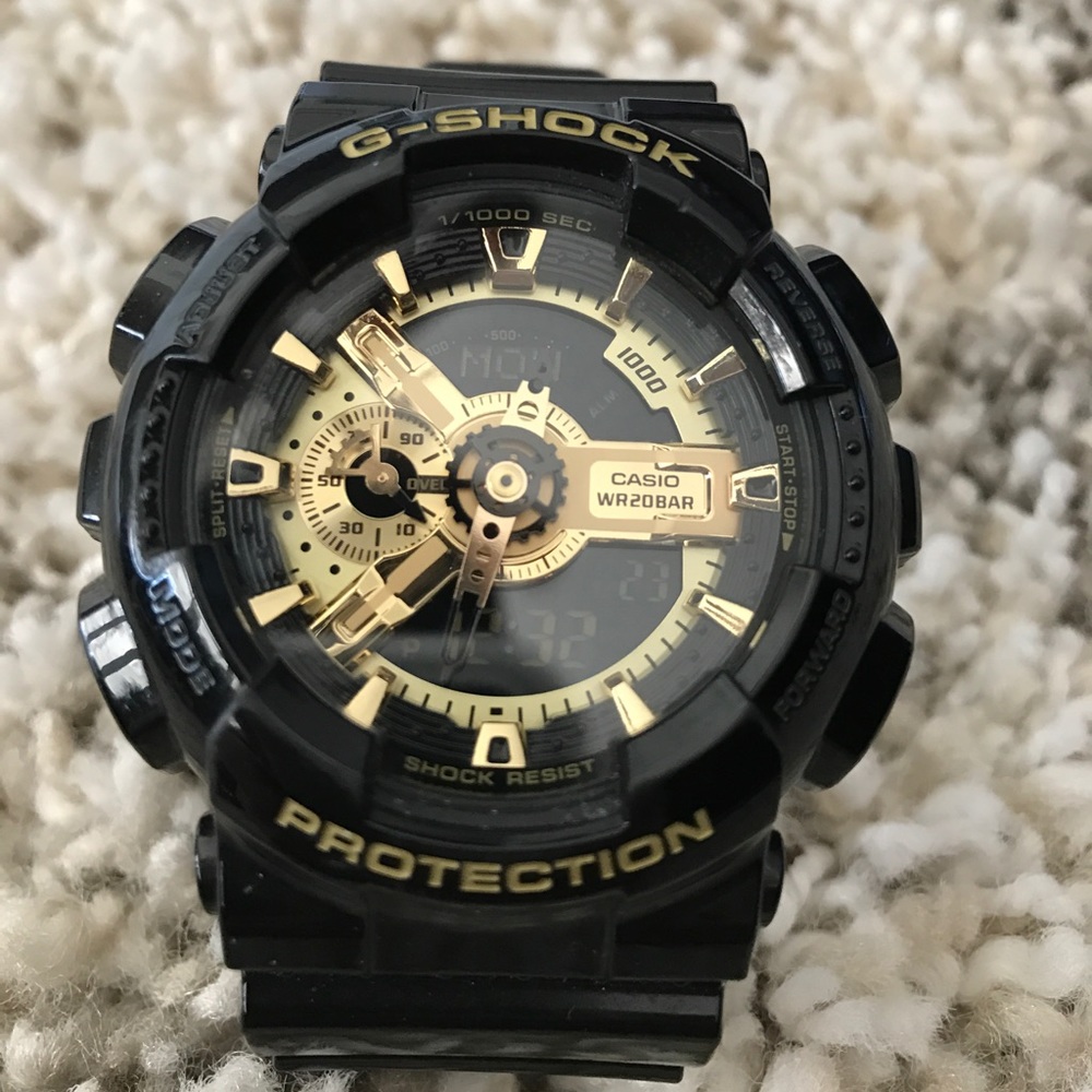 Limited edition Black/Gold G-Shock