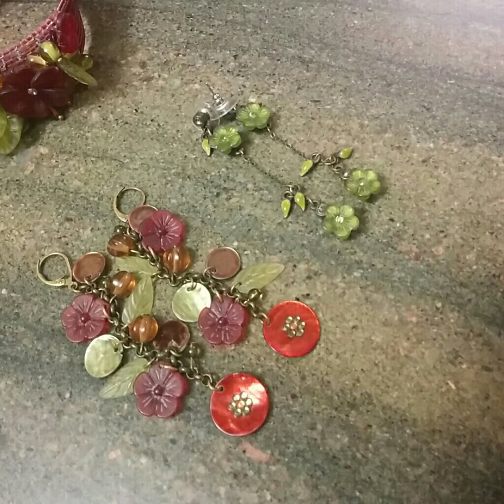 Earrings 2 pairs