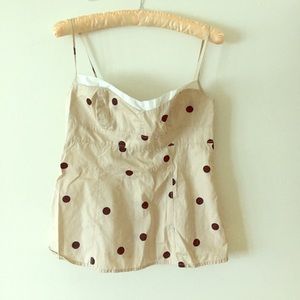 J. Crew polka dot top J. Crew polka dot top