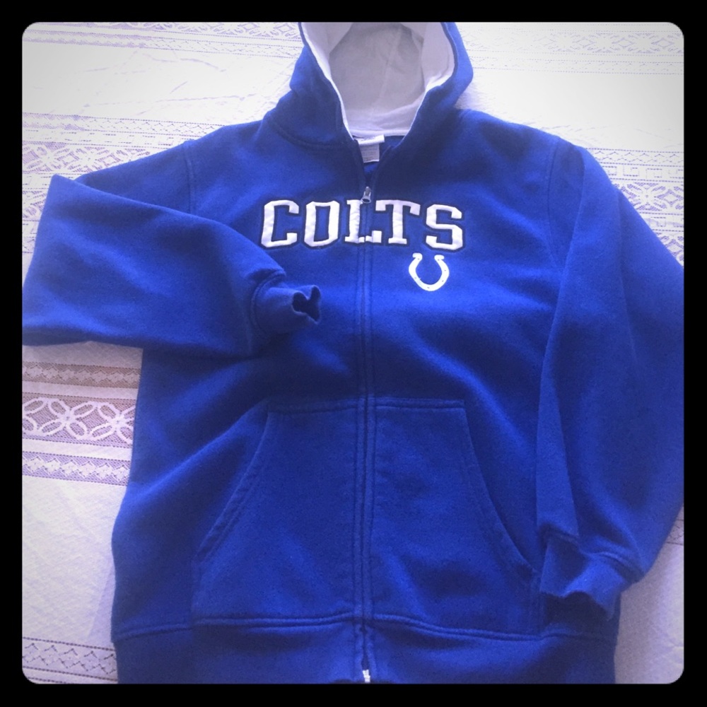 Colts zip up hoodie 🏈