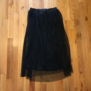 H&M New collection tulle black skirt| New With Tag