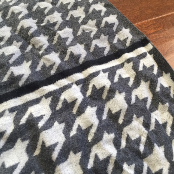 Fleece Houndstooth Infinity Scarf - Picture 4 of 4