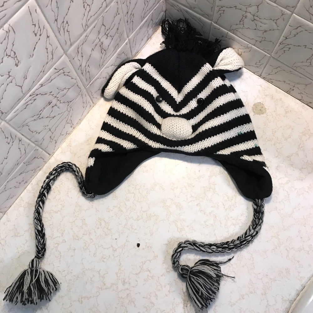 Zebra Winter Hat