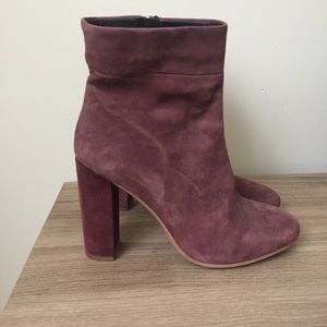 Steve Madden suede ankle boots