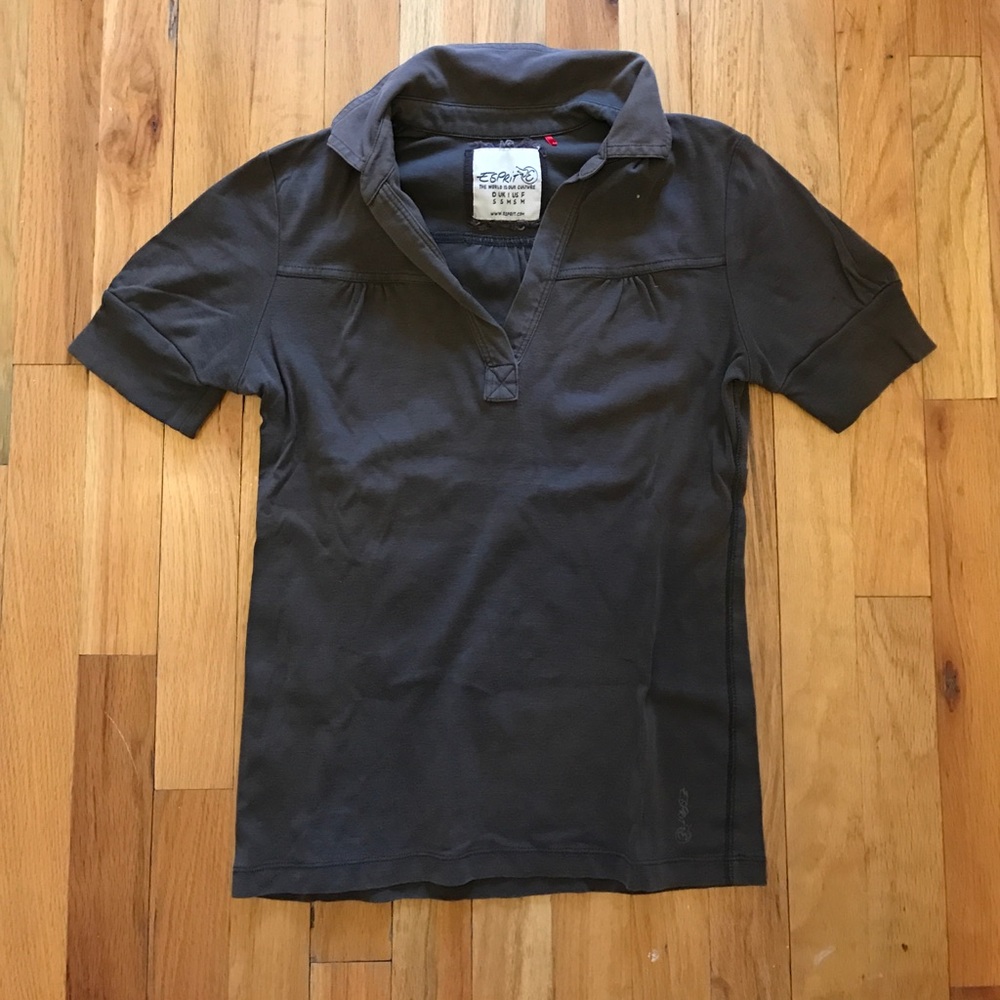 Esprit basic Brown T-shirt!!