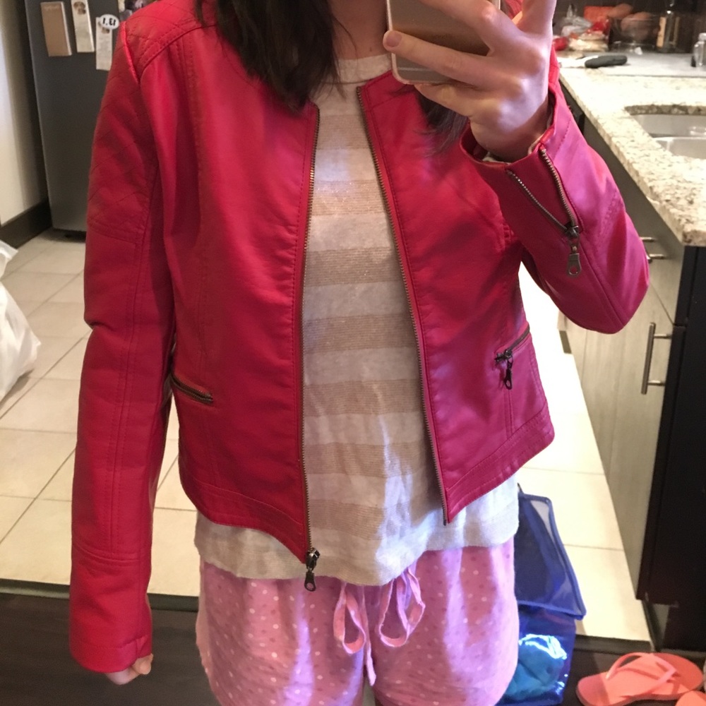Biker style jacket