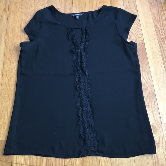 Express lace black top - Picture 1 of 3
