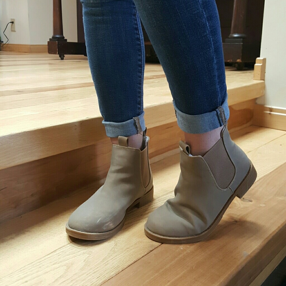 Tan Divided (H&M) short boots