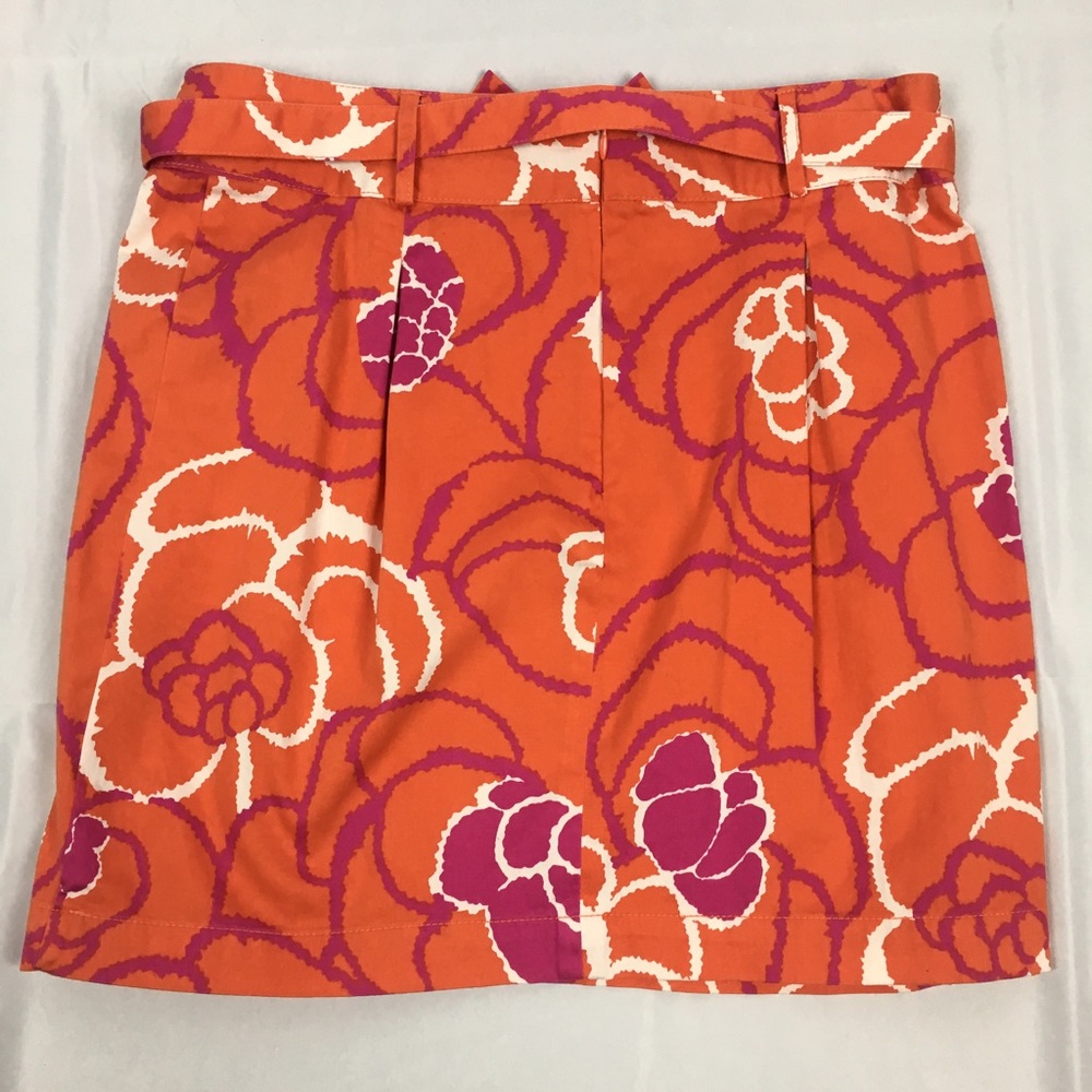 🎉sale🎉Anthropologie Tulle Floral Skirt with Belt - Picture 3 of 7