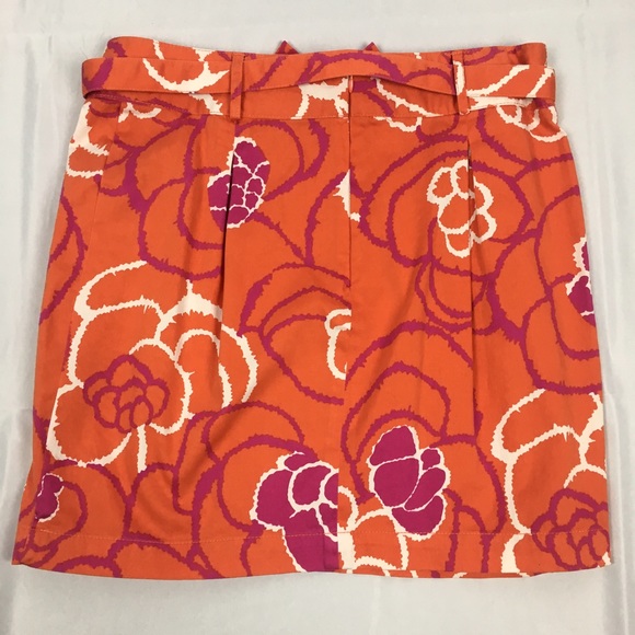 🎉sale🎉Anthropologie Tulle Floral Skirt with Belt - Picture 3 of 7