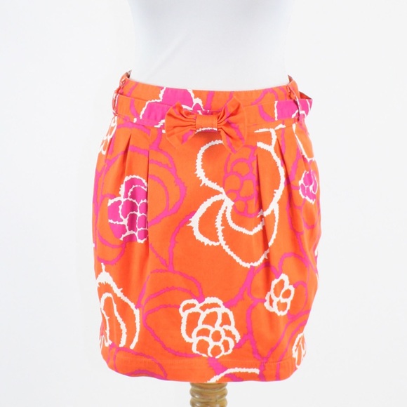 🎉sale🎉Anthropologie Tulle Floral Skirt with Belt - Picture 7 of 7