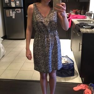 Tank patterned work dress