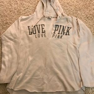 PINK hooded sweatshirt