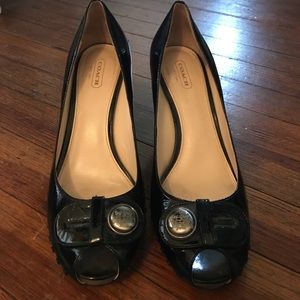 Gently worn Coach heels